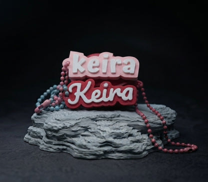 Customized Name Tag